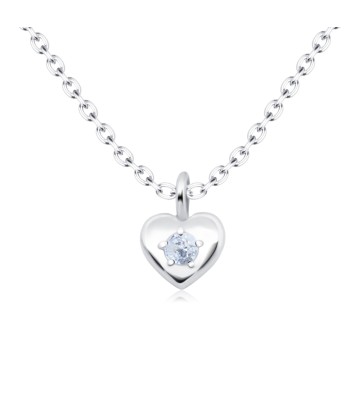 Heart Silver Necklaces SPE-5741